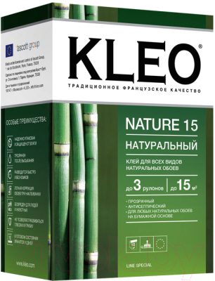 Клей для обоев KLEO Nature Натуральный (130г)
