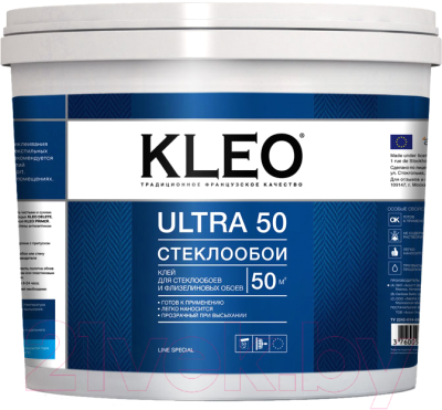 Клей для обоев KLEO Ultra Стеклообои (10кг)