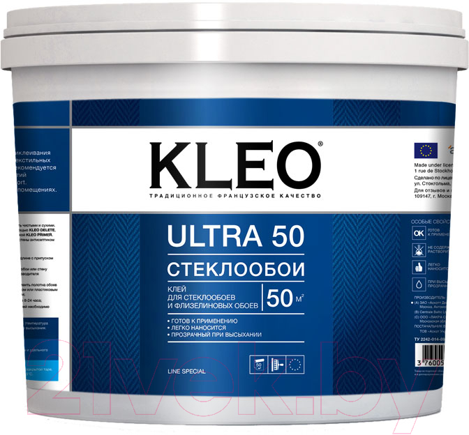 Клей для обоев KLEO Ultra Стеклообои
