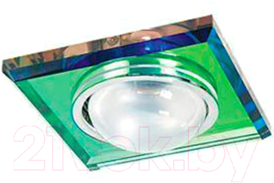 Точечный светильник Акцент Crystal 301 (хром/цветной)