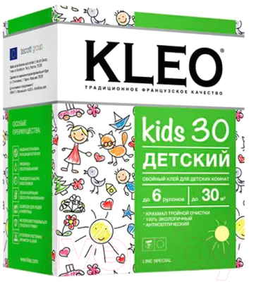 Клей для обоев KLEO Kids Для детских комнат Универсальный (100г)