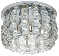 Точечный светильник Акцент Crystal 865 (хром/прозрачный) - 