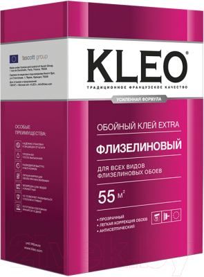 Клей для обоев KLEO Extra 55 Флизелиновый (380г)