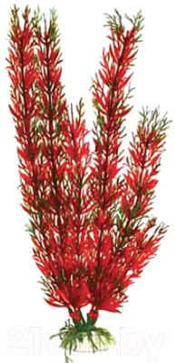 Декорация для аквариума Barbus Перестолистник / Plant 001/50 (красный)