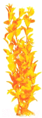 Декорация для аквариума Barbus Людвигия / Plant 012/50 (ярко-желтый)