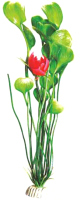 Декорация для аквариума Barbus Кувшинка с цветком / Plant 018/50 (зеленый) - 