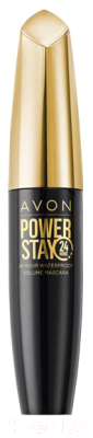 

Тушь для ресниц Avon, Коричневый, Обьем 24 часа Водостойкая Brown Black