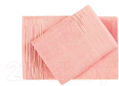 Полотенце Самойловский текстиль Палитра 50x90 (розово-персиковый)