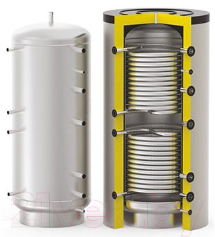 Бойлер косвенного нагрева S-Tank HFWT Duo 2000 / 2.4007