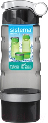 Бутылка для воды Sistema 535 (615мл, зеленый)
