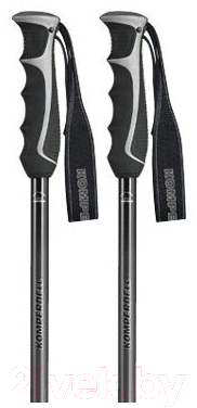Горнолыжные палки Komperdell Alpine Universal Booster / 1382382-12 (р.125, черный)