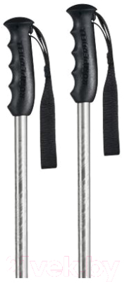 Горнолыжные палки Komperdell Alpine Universal Blazer / 1321105-10 (р.125, серебряный)