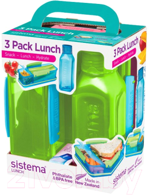 

Набор ланч-боксов Sistema, Lunch 1595