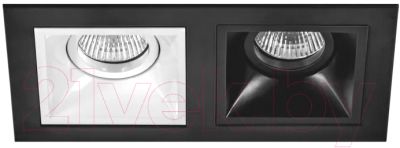 Комплект точечных светильников Lightstar Domino Quadro D5270607