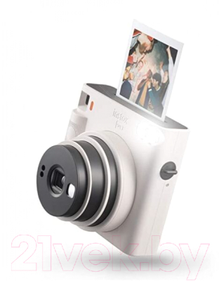 Фотоаппарат с мгновенной печатью Fujifilm Instax Square SQ1 с пленкой Instax Square 10шт (Chalk White)