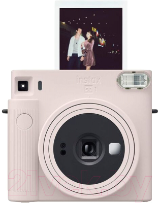 Фотоаппарат с мгновенной печатью Fujifilm Instax Square SQ1 с пленкой Instax Square 10шт (Chalk White)