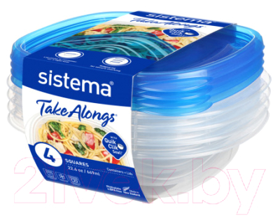 

Набор контейнеров Sistema, TakeAlongs 54105