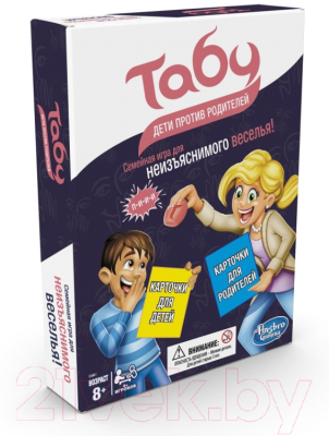 Настольная игра Mattel Games Табу дети против родителей / E4941121