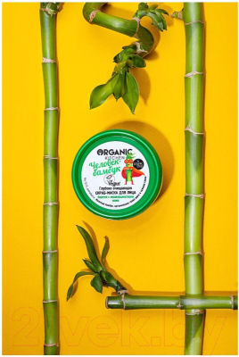 Скраб для лица Organic Kitchen Глубоко очищающая Человек-бамбук (100мл)