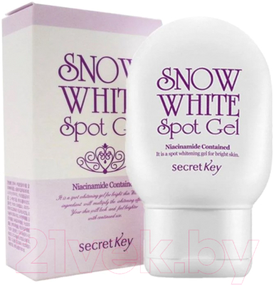 Гель для лица Secret Key Snow White Spot Gel для лица и тела осветляющий (65г)