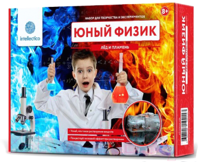 

Набор для опытов Intellectico, Лед и пламень / 206i
