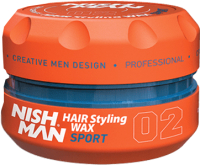 Воск для укладки волос NishMan Sport 02 (100мл) - 