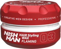 Воск для укладки волос NishMan Flaming 03 (100мл) - 