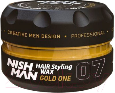 Воск для укладки волос NishMan Gold One 07 (100мл)