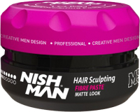 Паста для укладки волос NishMan M5 Sculpting Matte Look сильной фиксации (100мл) - 
