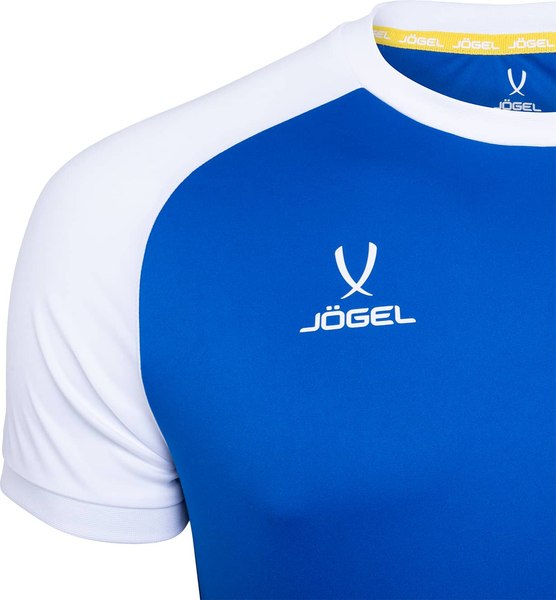 Футболка игровая футбольная Jogel Camp Reglan Jersey JFT-1021 (XXXL, синий/белый)