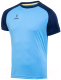 Футболка игровая футбольная Jogel Camp Reglan Jersey / JFT-1021 (L, синий/темно-синий) - 