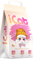 

Наполнитель для туалета iCat, Без запаха, впитывающий