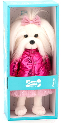 Мягкая игрушка Orange Toys Lucky Mimi: Розовый пуховичок с каркасом / LD5/069