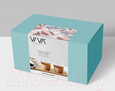 Набор стаканов для горячих напитков Viva Scandinavia Cortica V71200