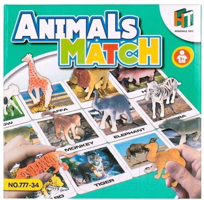 Настольная игра Darvish Animals Match / DV-T-2726