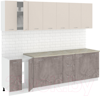 

Готовая кухня Кортекс-мебель, Корнелия Лира 2.6м