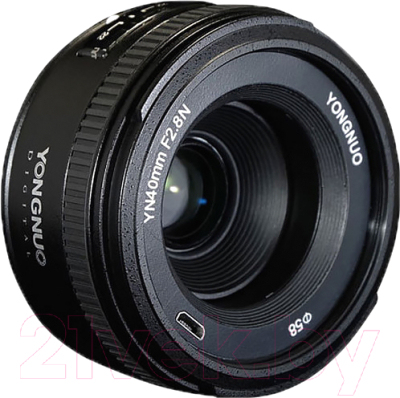 Стандартный объектив Yongnuo AF 40mm f/2.8 Nikon F
