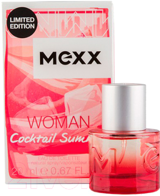 Туалетная вода Mexx Cocktail Summer Woman (20мл)