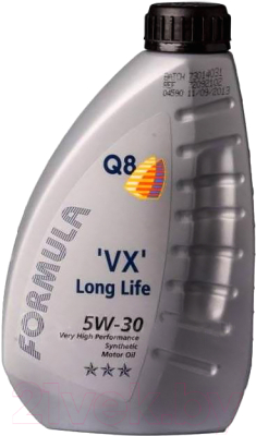Моторное масло Q8 Excel Long Life 5W40 / 108701751 (1л)