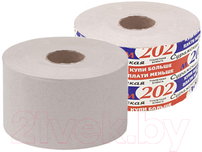 Туалетная бумага Суражская М-202 (1шт)