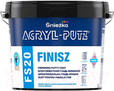 

Шпатлевка Sniezka, Acryl Putz Finish