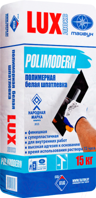

Шпатлевка Тайфун, Люкс Polimodern