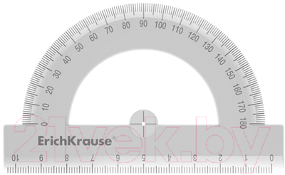 

Транспортир Erich Krause, Clear / 52975