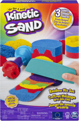 Кинетический песок Spin Master Kinetic Sand. Радуга / 6053691