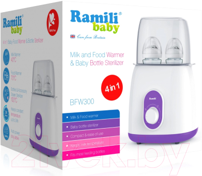 Стерилизатор-подогреватель для бутылочек Ramili Baby BFW300