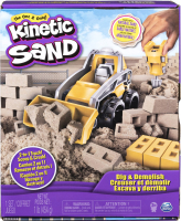 

Кинетический песок Spin Master, Kinetic Sand. Бульдозер / 6044178
