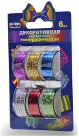 

Набор лент декоративных Unibob, Голографическая 15мм х 5м / 51717