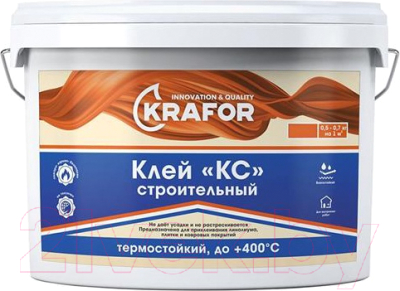 Клей для напольных покрытий Krafor КС Универсальный Термостойкий (9кг)