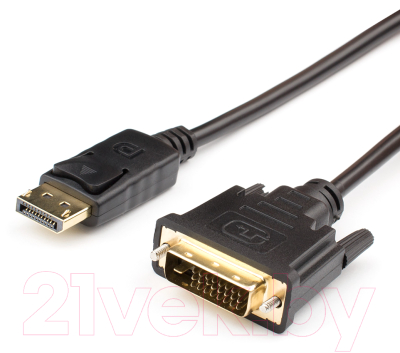 Кабель ATcom AT9504 DVI-DisplayPort (1.8м, черный)