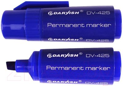 Маркер перманентный Darvish DV-425 (синий)